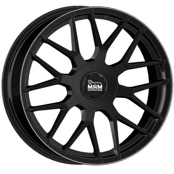 Alloy Wheels 22" 5x120 MAM GT1 MBLP