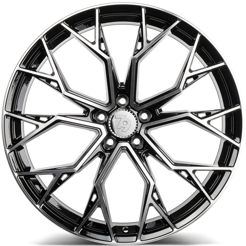 Komplet staggered 4 szt. Felg Aluminiowych 19 5x120 79Wheels Seventy9 SCF-H BFP