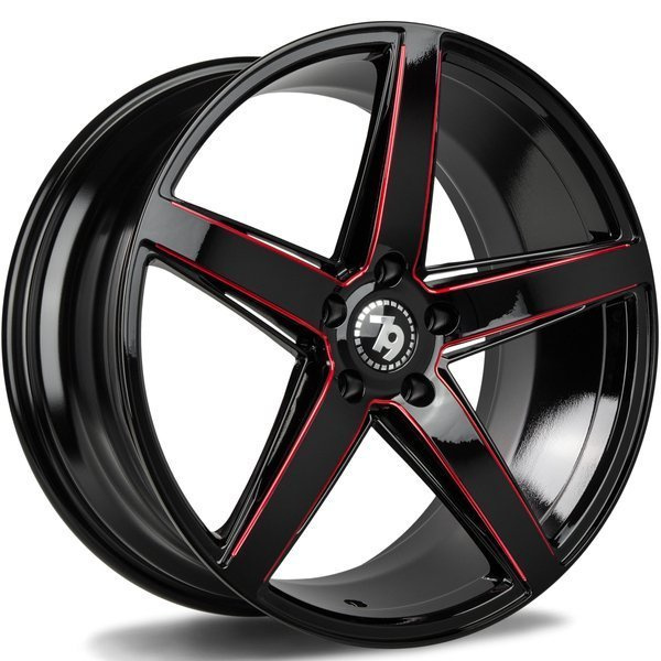 Satz 4 Alufelgen 18 5x120 79Wheels Seventy9 SV-N BGMR