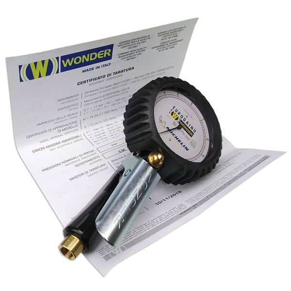 Validated wheel inflation gun Wonder Eurodain 2015 - Michelin
