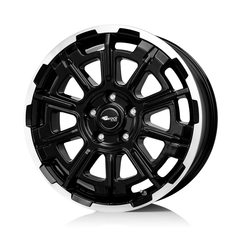 Aluminiumfelgen 17" 5x120 Brock B45 SGVP