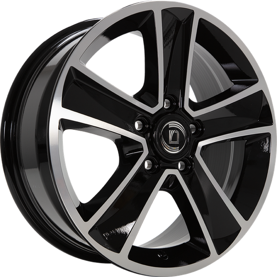 Alloy Wheels 16'' 5x108 Diewe Mammut 5 Nero machined