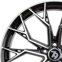 Satz 4 Alufelgen 19 5x120 79Wheels Seventy9 SCF-H BFP
