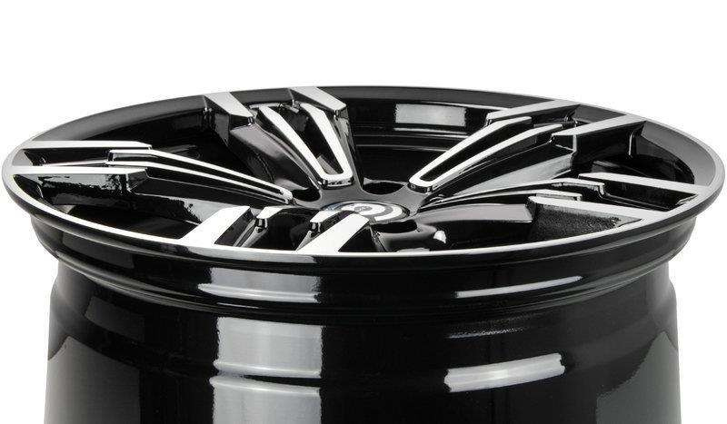 Satz staggered 4 Alufelgen 19 5x120 Carbonado Dynamite BFP