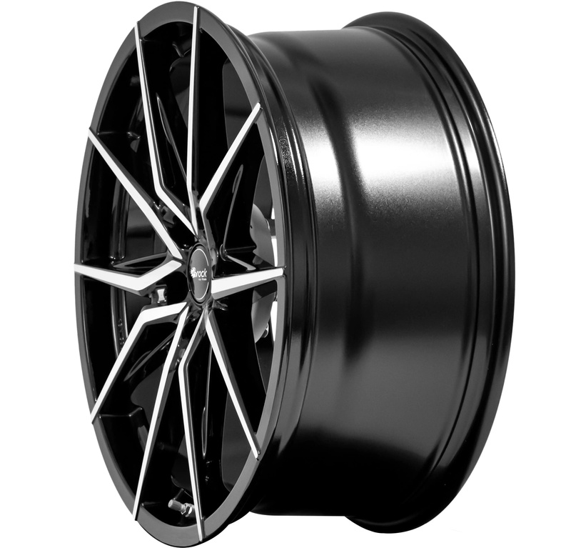 Alloy wheels 18" 5x112 Brock B42 SGVP