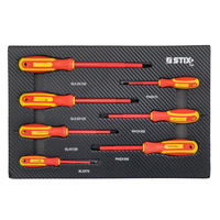 Rolling tool cabinet with tool set UltimatePro D12/TS2 - Stix