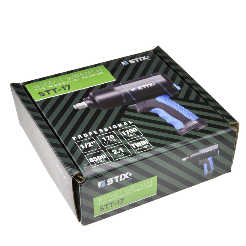 Kompozytowy Klucz Pneumatyczny Udarowy 1700Nm STIX STT-17 1/2"
