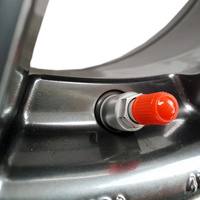 Plastic caps / valve caps (red) - 1000 pcs. - Stix
