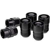 Felgenschlösser 1/2-20 UNF Kegelbund, Schwarz – Carbonado C-Block