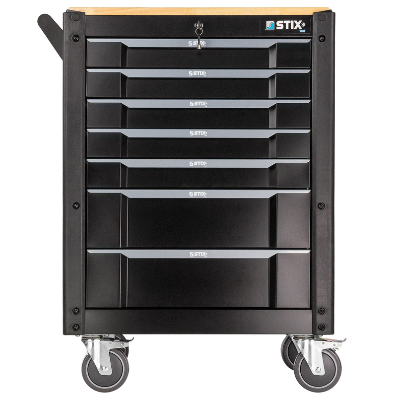 Workshop Cabinet / Tool Trolley with 7 Drawers + Tool Set – UltimatePro C7/TS1 – Stix