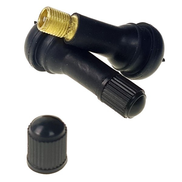 Zawory do kół bezdętkowych PREMIUM TR413 Brass / EPDM - 100 szt - Stix