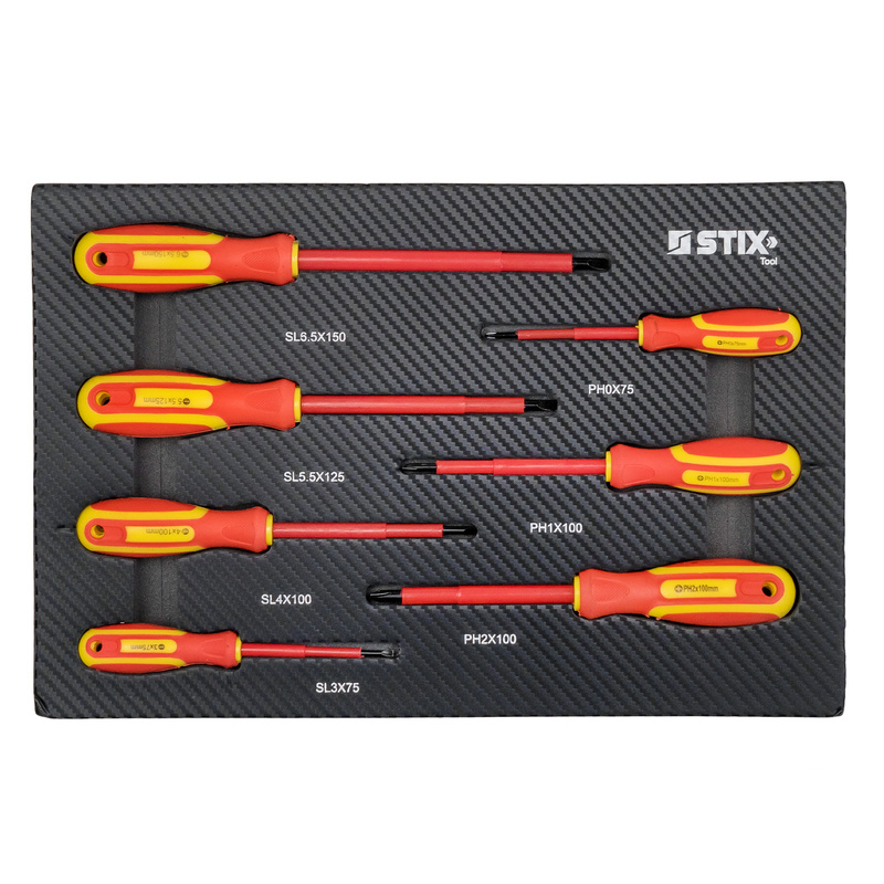 Rolling tool cabinet with tool set UltimatePro D12/TS2 - Stix