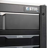 Rolling tool cabinet with tool set UltimatePro D12/TS2 - Stix