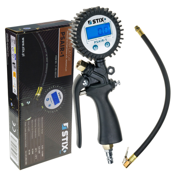 Digital Inflator Gauge PSAIR-1 0-18 BAR