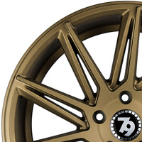 Komplet staggered 4 szt. Felg Aluminiowych 20 5x120 79Wheels Seventy9 SV-R Bronze