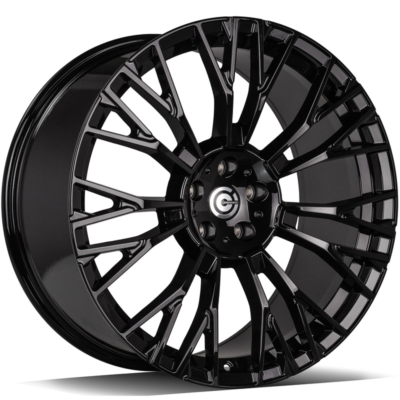 Satz 4 Alufelgen 21 5x112 Carbonado FAME BG