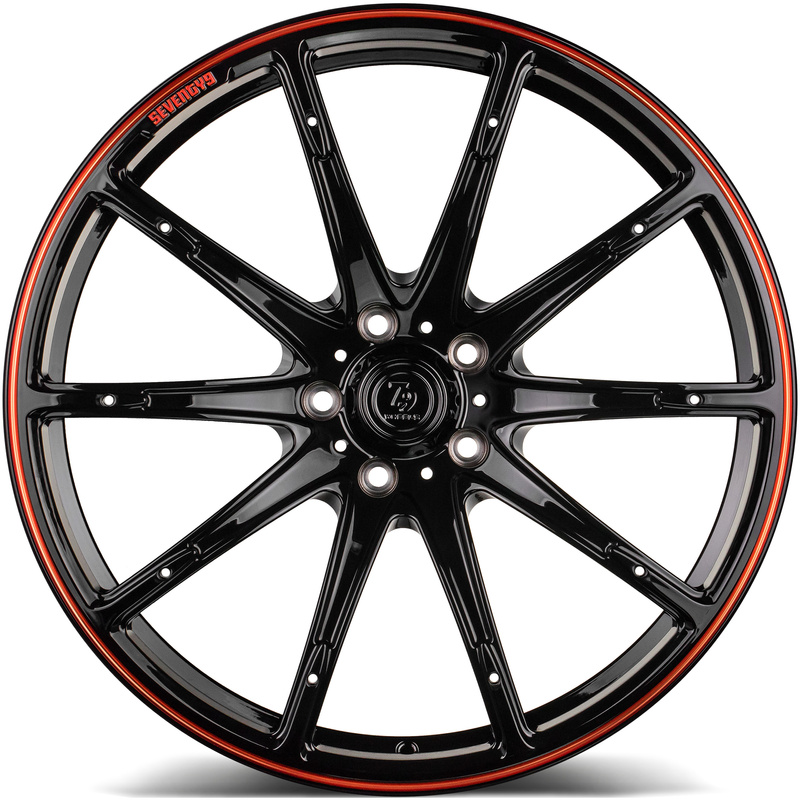 Kute Felgi Aluminiowe 22'' 5x130 79wheels seventy9 MF.7 BGCRL