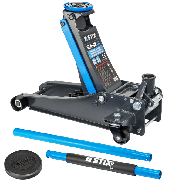 Low-Profile Hydraulic Floor Jack, 85–430 mm Lifting Height – SLN-02 3T – Stix