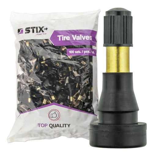 High pressure valve for tubeless wheels TR600 HP - 100 pcs. - Stix