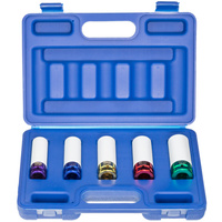 PREMIUM STT CR-MO long socket set in case 15/17/19/21/22 - Stix Tool