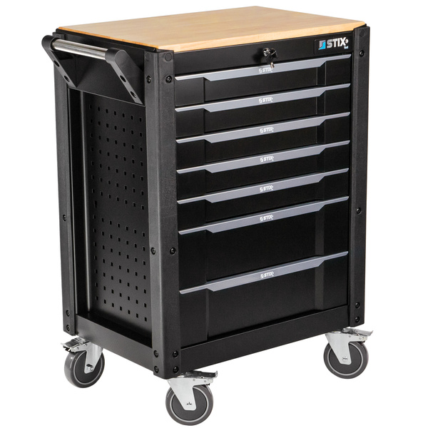 Werkstattschrank / Werkzeugwagen mit 7 Schubladen – UltimatePro C7 – Stix