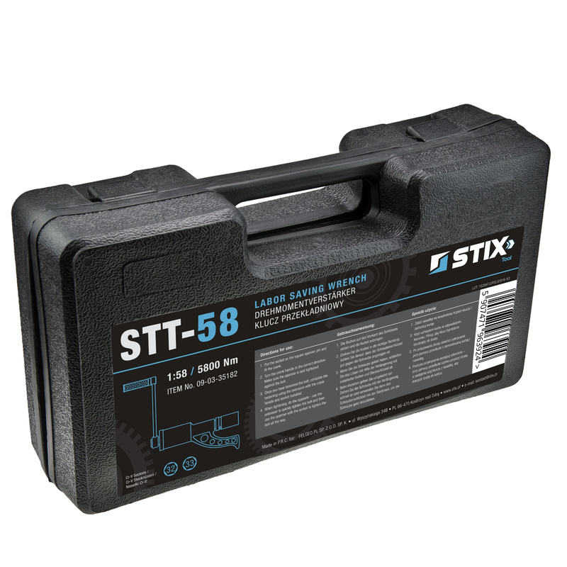 STT-58 1:58 5800Nm planetary (gear) wrench - Stix