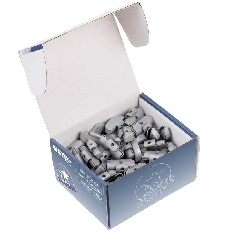 STD steel wheel weights for FE/S steel rims 25g / 100 pcs. - Stix