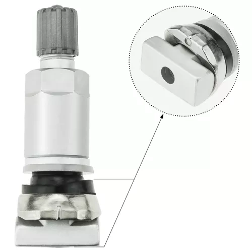 Zawór Wentyl TPMS - 14 STIX do czujnika Schrader srebrny