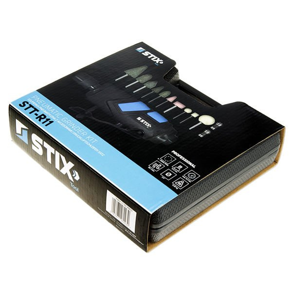 STT-R11 straight grinder with accessories+STT-R2 angle grinder