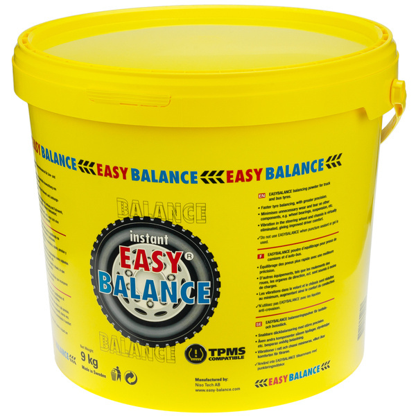 Easy Balance wheel balancing powder (9 kg, bucket) - Safety Seal ...