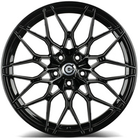Satz staggered 4 Alufelgen 19 5x112 Carbonado EMERALD BG