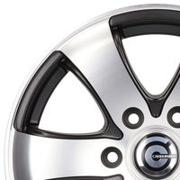 Alloy Wheels 16'' 6x130 Carbonado Mammuth MBFP