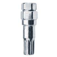Adapter Schlüssel für Sternschrauben 10 Kant Radschrauben mit Stern SW17 SW19