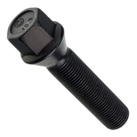 Schwarz Felgenschraube M14x1.25 50 mm - Schlüssel 17.