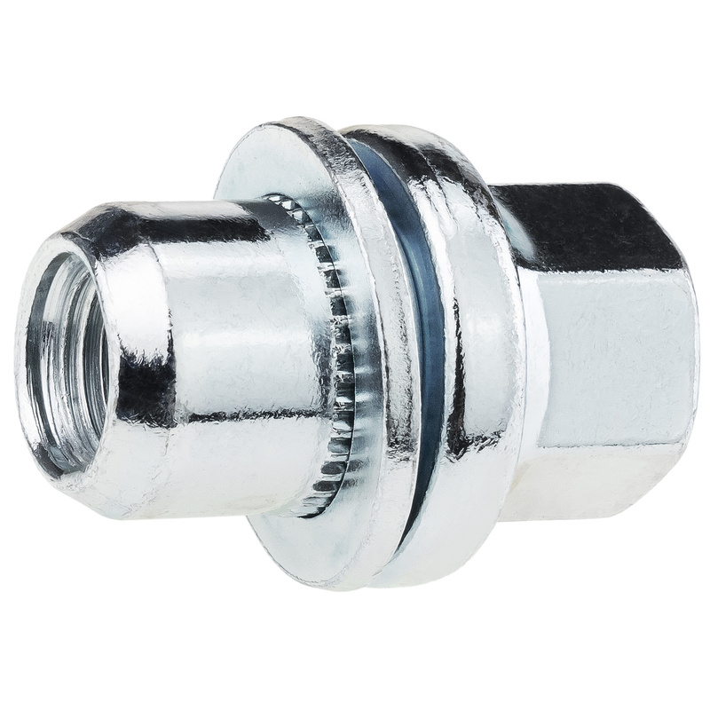 Wheel nuts for original alloy wheels Land Rover M14x1.5 zinc-plated, floating washer, 22 mm hex - Carbonado