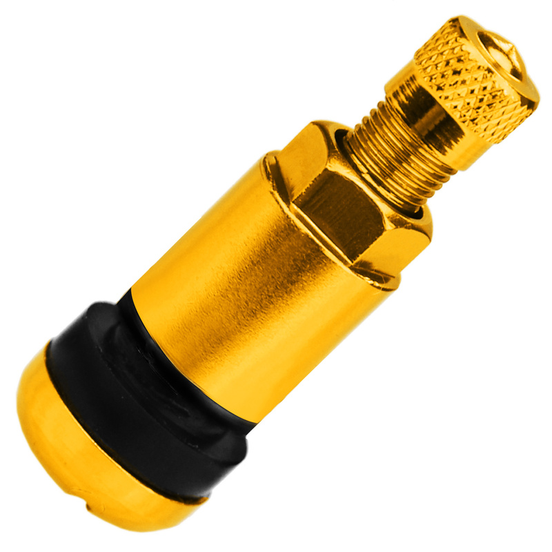 4 St. Ventil X1 Series Gold Edition Metallventil Felgenventile Alufelgen 11,3mm