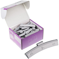 Zinc Clip-On Wheel Weights ZN/A 45 g for Alloy Wheels (50 pcs)