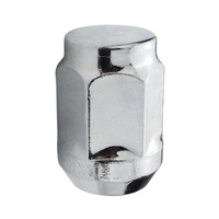 Wheel nuts for alloy wheels M14x1.5 zinc-plated, closed type, 19 mm hex - Carbonado