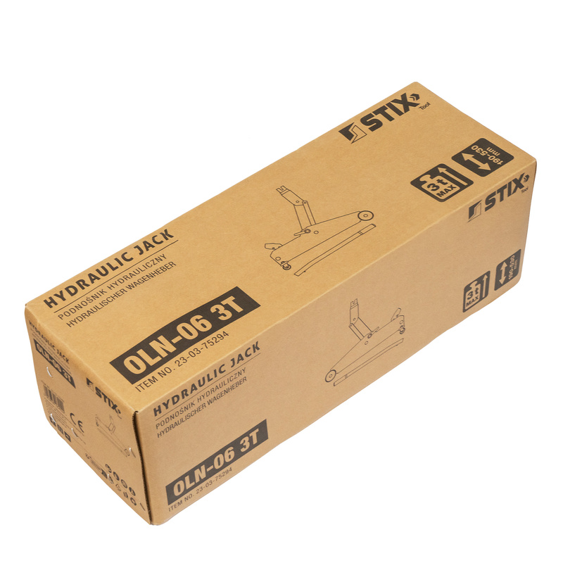 Hydraulic Floor Jack 200–570 mm OLN-06 3T – Stix