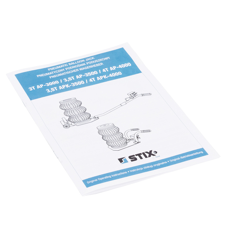 4T Pneumatic Air Bag Jack AP-4000 – STIX