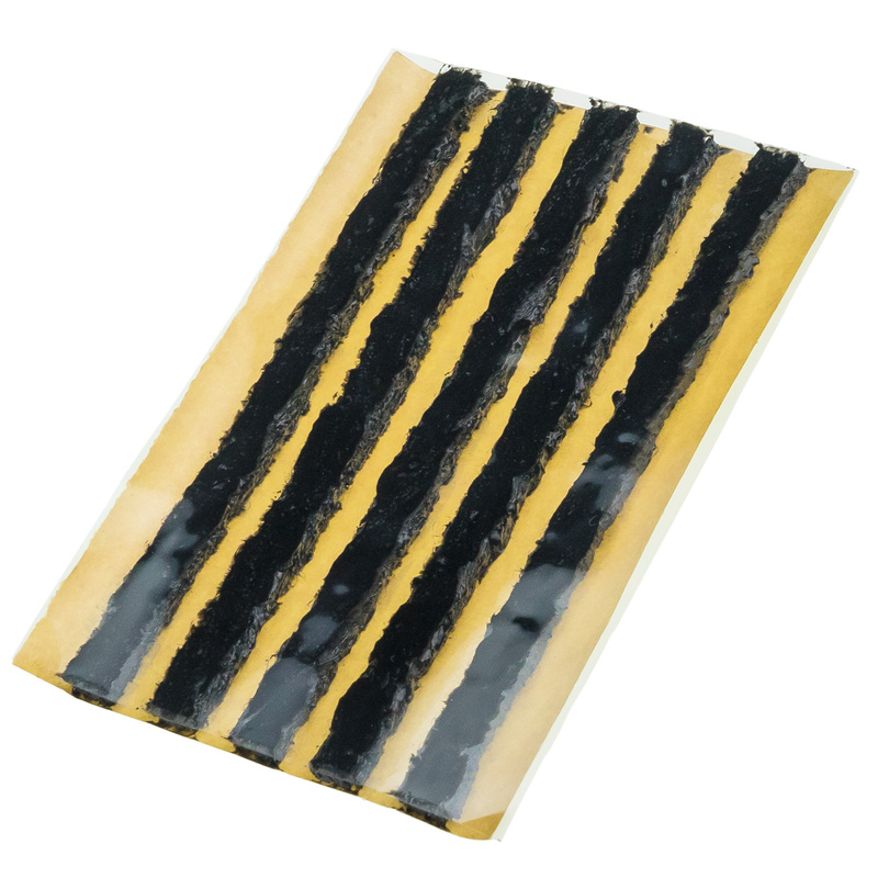 Sznury butylowe do naprawy opon 6mm (100mm krótkie/ czarne) 5szt