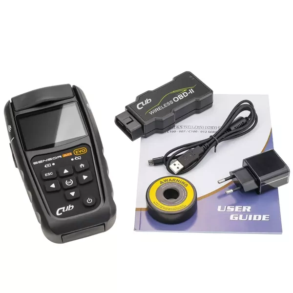 CUB TPMS Sensor AID 4.0 EVO pressure sensor programmer with OBDII