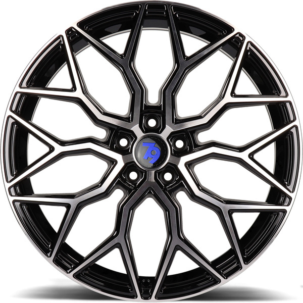 Alloy Wheels 18" 5x120 79wheels seventy9 SV-K BFP