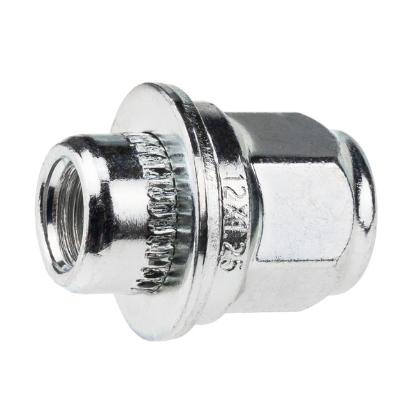 Nakrętki do oryginalnych felg aluminiowych Nissan M12x1,25 płaska ruchoma podkładka, klucz 21 - Carbonado