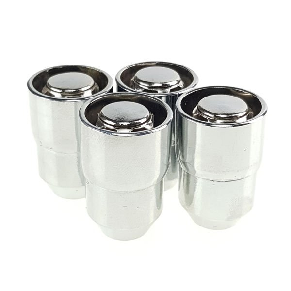 Lock nuts for alloy wheels (M12x1,5 / Movable Sleeve) - Carbonado C-Block 