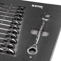 Drawer insert for tool cabinet (13-piece ratcheting combination wrench set) TD-2 - Stix