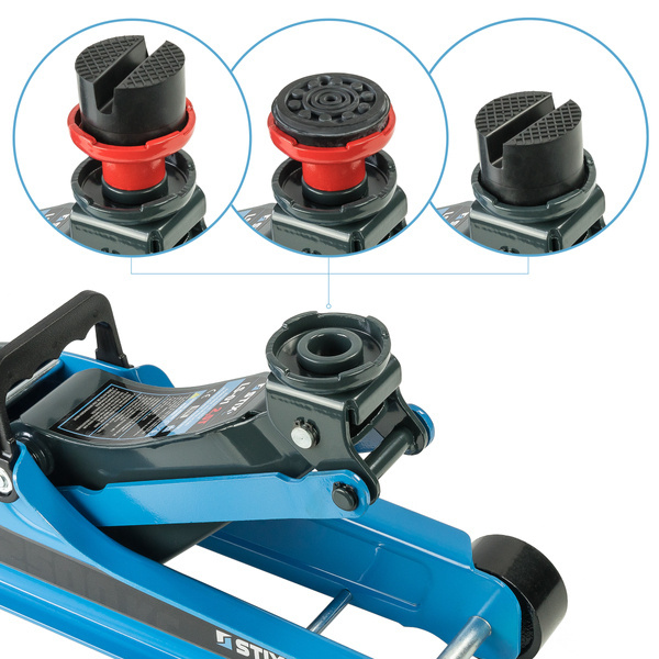 Car jack frog / low profile hydraulic jack in Case WLS-01 2,5T - Stix