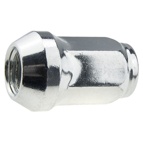 Alloy wheel nuts M12x1.5 zinc plated closed-end, 17 mm hex - Carbonado