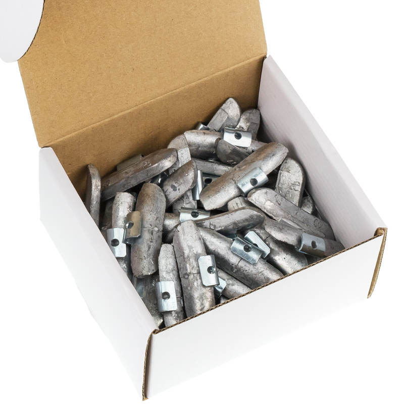 Ciężarki nabijane do felg stalowych SPS STD PB/S (40 g, ołowiane) - 50 szt. - Stix
