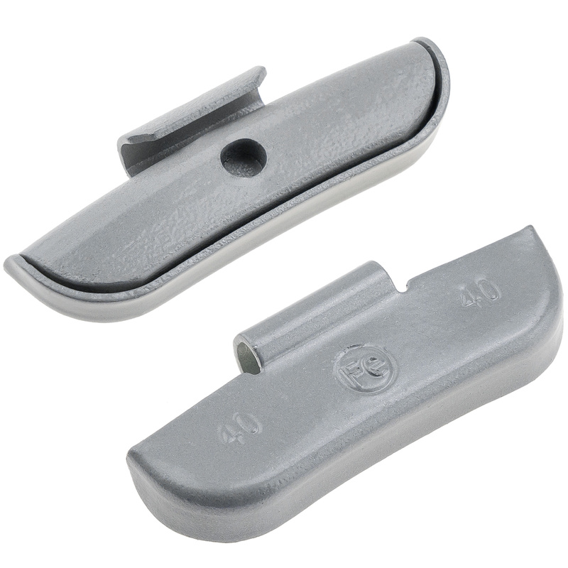 STD steel wheel weights for FE/S steel rims 40g / 50 pcs. - Stix